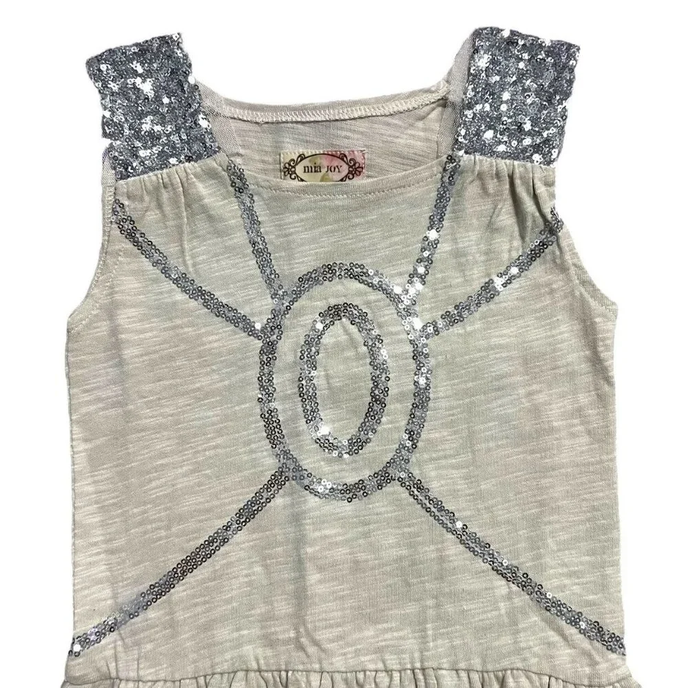 NEW Mia Joy By Joyfolie Sz 4 Sequin Bubble Dress